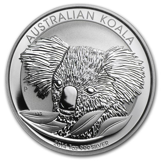 2014 Australia 1 oz Silver Koala BU 2014 Australia 1 oz Silver Koala BU
